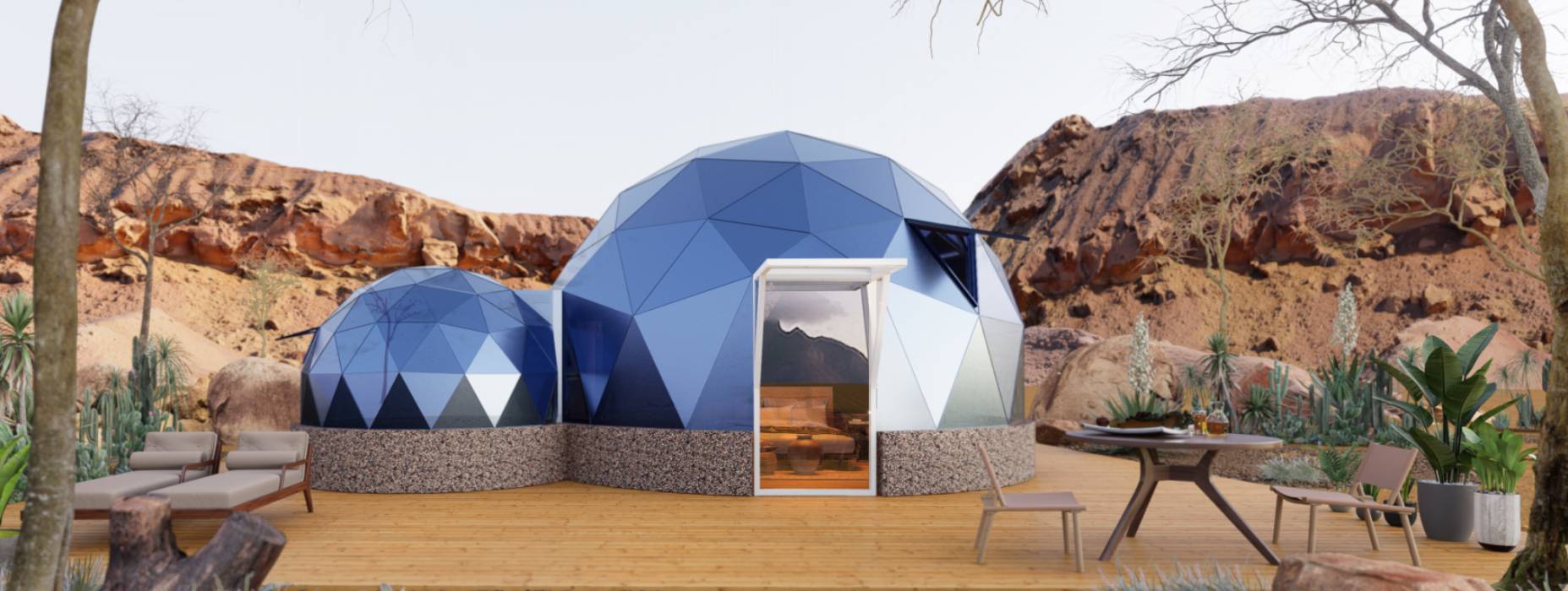 祁县球形智能光伏玻璃星空房